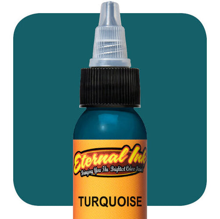 Eternal Turquoise Tattoo Ink, 1oz, Each, Ink-Eternal_100-1oz