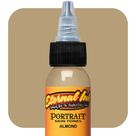 Eternal Almond Portrait Skin TonesTattoo Ink, 1oz, Each, Ink-Eternal_078_1oz