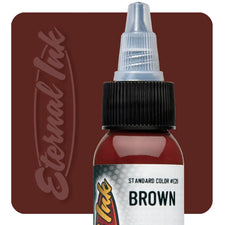 Eternal Brown Tattoo Ink, 1oz, Each, Ink-Eternal_005-1oz