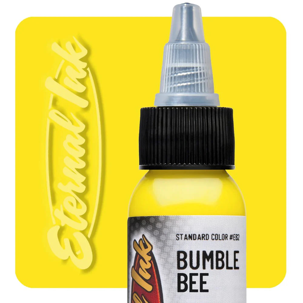 Eternal Bumble Bee Yellow Tattoo Ink, 1oz, Each, ETS-136