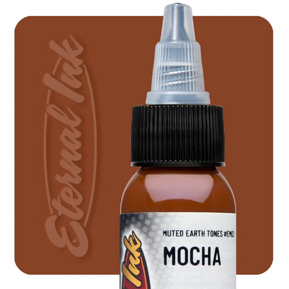 Eternal Mocha (Muted Earth) Tattoo Ink, 1oz, Each, Ink-Eternal_073-1oz