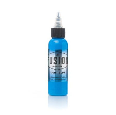 Fusion Light Blue Tattoo Ink, 1oz, Each, Ink-Fusion_028-1oz
