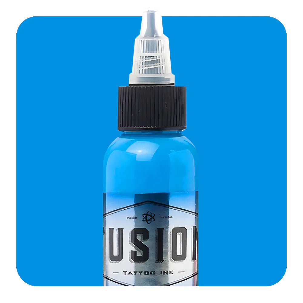 Fusion Blue Sky Tattoo Ink, 1oz, Each, Ink-Fusion_004-1oz