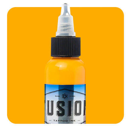 Fusion Golden Yellow Tattoo Ink, 1oz, Each, Ink-Fusion_022-1oz
