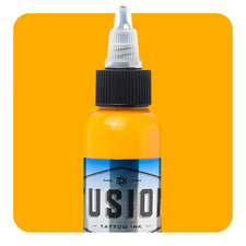 Fusion Golden Yellow Tattoo Ink, 1oz, Each, Ink-Fusion_022-1oz