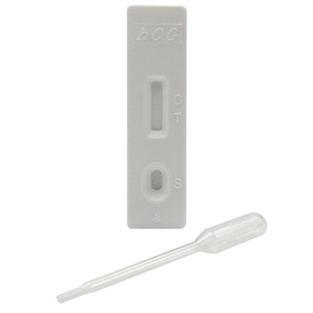Healgen Scientific GAHCG-102A hCG women pregnancy test cassette, 4mm strip inside, 25mIU/ml, Sample: urine.