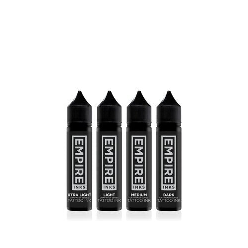 Empire Inks 4-Stage Set, Bottles, 4oz, Graywash or Whitewash