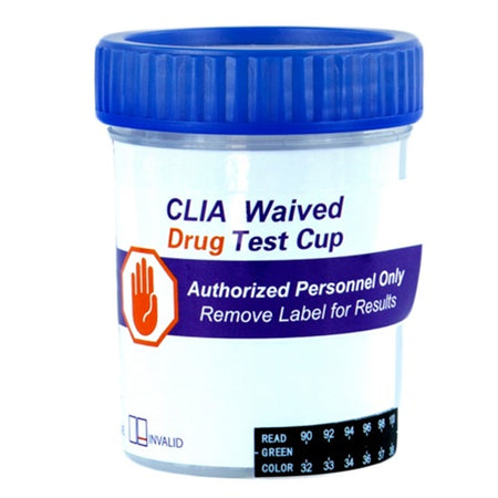 12 Panel Cup with Clicker, Nor-FEN and Low cutoff: CLIA Waived 25/Case by Healgen Scientific product image