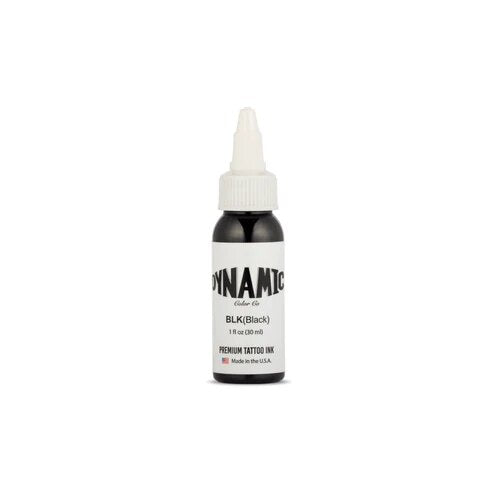 Dynamic Black Tattoo Ink, 1oz, Each, Ink-Dynamic_001