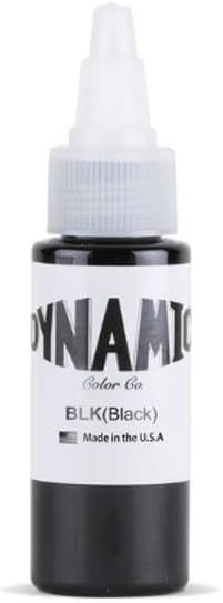 Dynamic Black Tattoo Ink, 8oz, Each, Ink-Dynamic_002