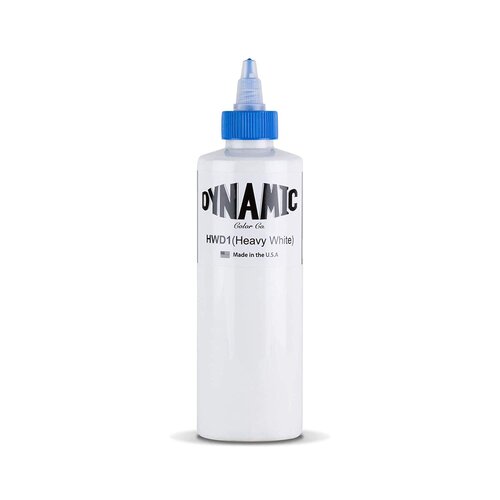 Dynamic Heavy White Tattoo Ink, 8oz, Each, Ink-Dynamic_032