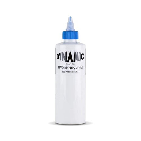 Dynamic Heavy White Tattoo Ink, 8oz, Each, Ink-Dynamic_032