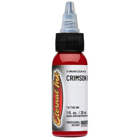 Eternal Crimson Red Tattoo Ink, 1oz or 2 oz, Each