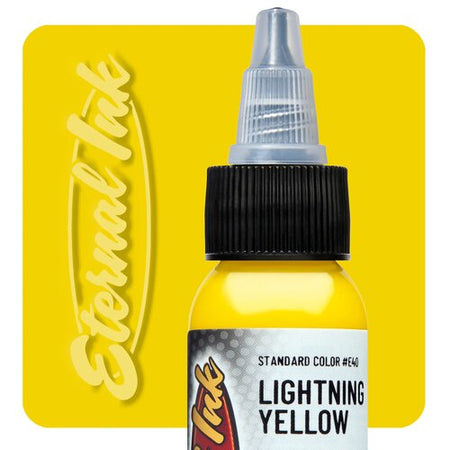 Eternal Lightning YellowTattoo Ink, 1oz, Each, Ink-Eternal_025-1