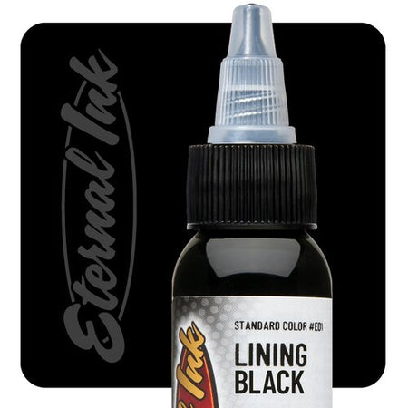Eternal Lining Black Tattoo Ink, 1oz, Each, Ink-Eternal_029-1