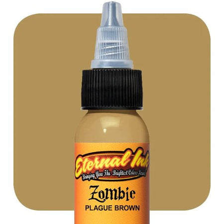 Eternal Plague Brown (Dan Henk) Tattoo Ink, 1oz, Each, Ink-Eternal_062-1