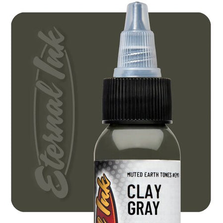 Eternal Clay Gray Tattoo Ink, 1oz, Each, Ink-Eternal_068-1oz