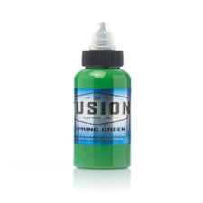 Fusion Spring Green Tattoo Ink, 1oz, Each, Ink-Fusion_052-1
