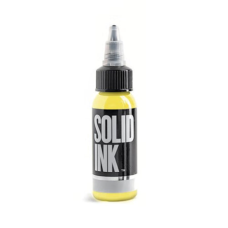 Solid Tattoo Ink Banana, 1oz, Each, Ink-Solid_004-1oz