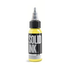Solid Tattoo Ink Banana, 1oz, Each, Ink-Solid_004-1oz