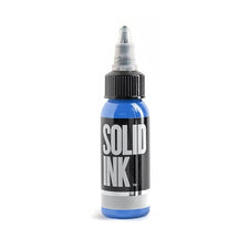 Solid Tattoo Ink Nice Blue, 1oz, Each, Ink-Solid_045-1oz
