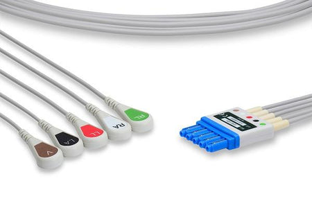 Cables and Sensors M1644A Philips Compatible, ECG Leadwire, Each
