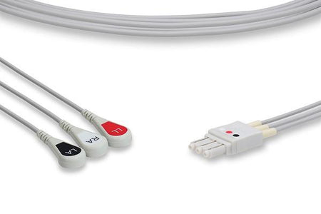 Cables and Sensors M1673A Philips Compatible, ECG Leadwire, Each
