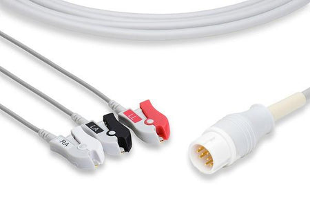 Cables and Sensors M1970A Philips Compatible, Direct-Connect ECG Cable, 11', Each
