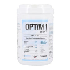 Optim 1 Surface Wipe Cleaner & Disinfectant, OPT1-W12, Canister 160/Cn -