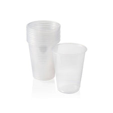 Cups Clear Plastic Cold 3.5oz (100ea/bg 25bg/cs) Procure Products PCCC3, 2500ea/cs