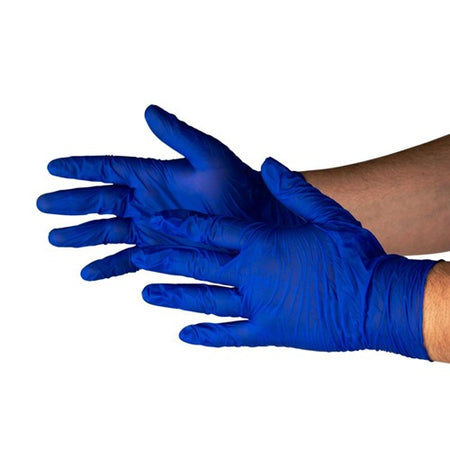 ProCure Cool Blue Nitrile Exam Gloves, 3.5 mil, 100/Box - PC660CB by ProCure product image
