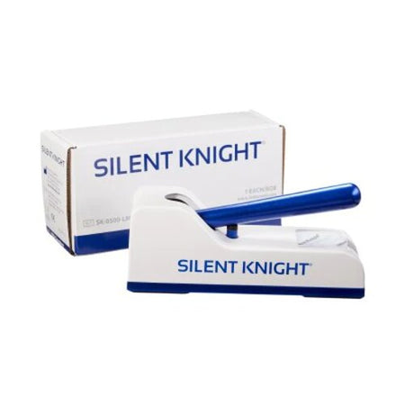 McKesson SK-0500-LMP Silent Knight Pill Crusher, Hand Operated, Blue/White, Each