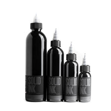 Solid Tattoo Ink Lining Black, 4oz, Each, Ink-Solid_096-4oz