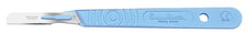 Scalpel Swann-Morton® No. 14 Stainless Steel / Plastic Flat Handle with Circular Gripper Sterile Disposable