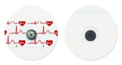 Bio Protech USA, Inc. T716-50 ECG Monitoring Electrode, Foam Backing, Non-Radiolucent, Snap Connector