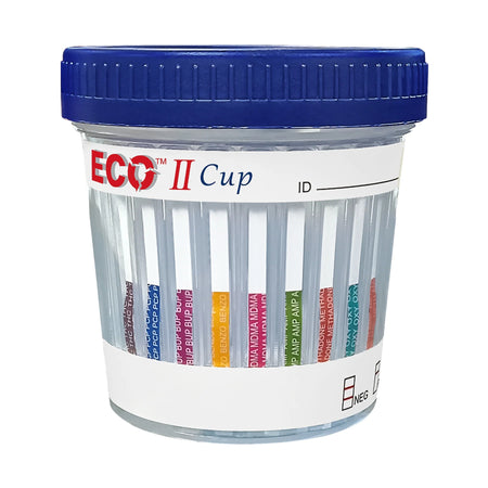 Hemosure ECO II Drug Test Cup, One-Step Drug Screening Cup, Fentanyl 14-Panel: 25/Box by Hemosure product image