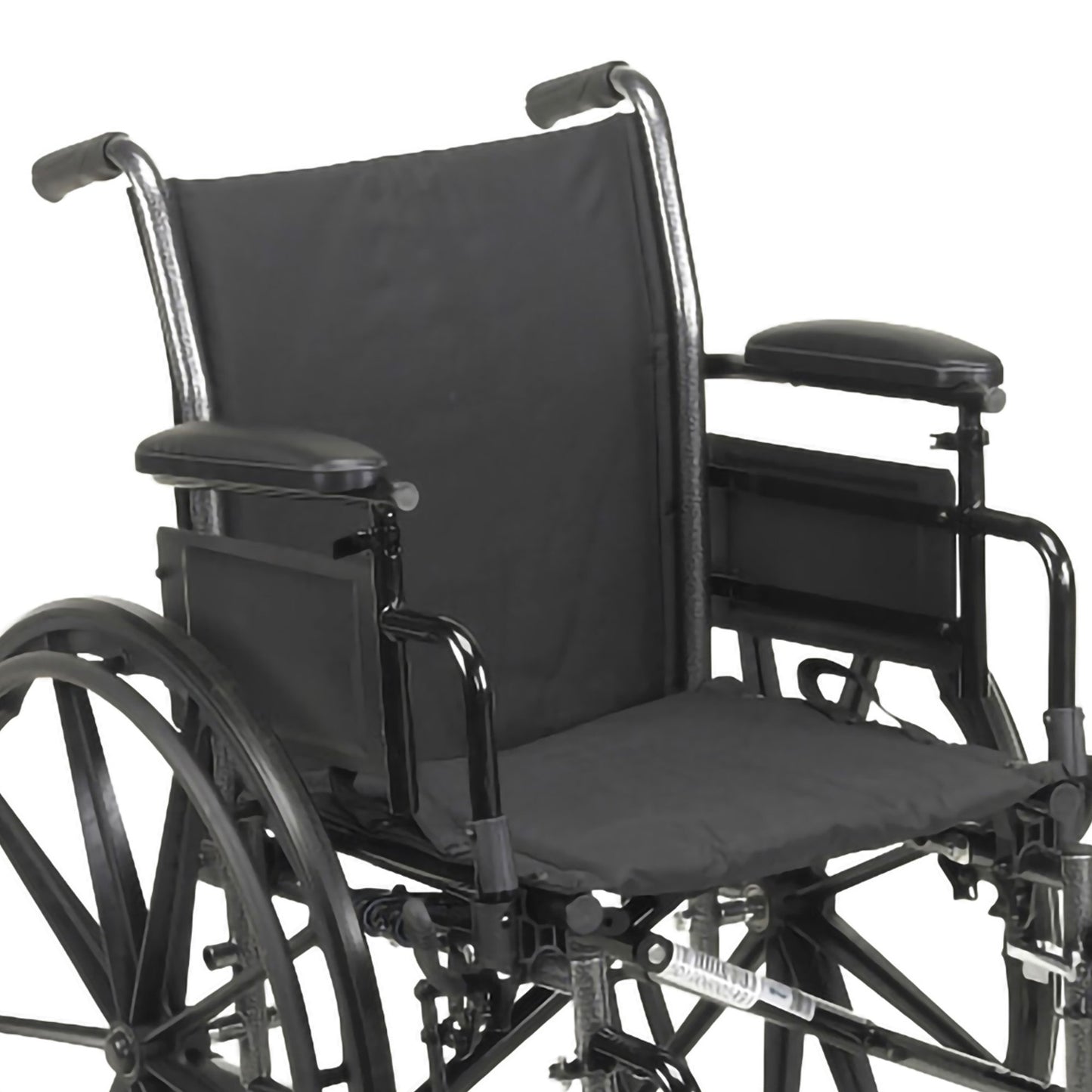McKesson Manual Lightweight Wheelchair, 18 Inch Seat Width