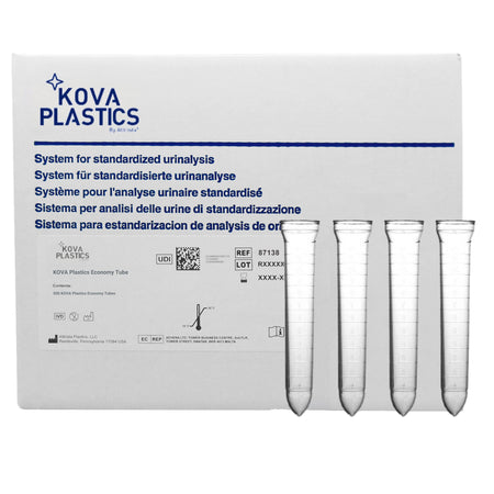 Alltrista Plastics LLC 87138E KOVA Urine Centrifuge Tube, 12 mL