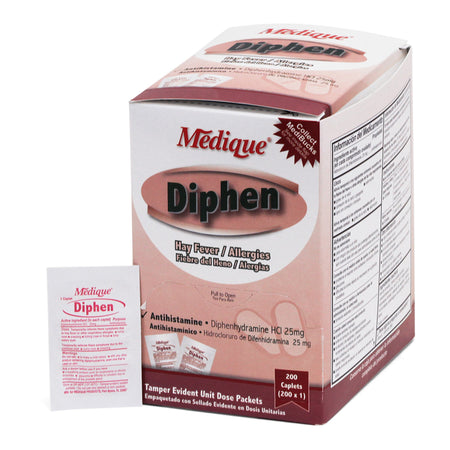 Medique Products 18447 Diphen Diphenhydramine Allergy Relief