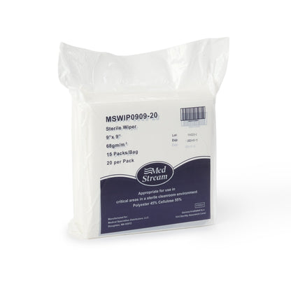 McKesson Cleanroom Wipes, 9 X 9 Inch