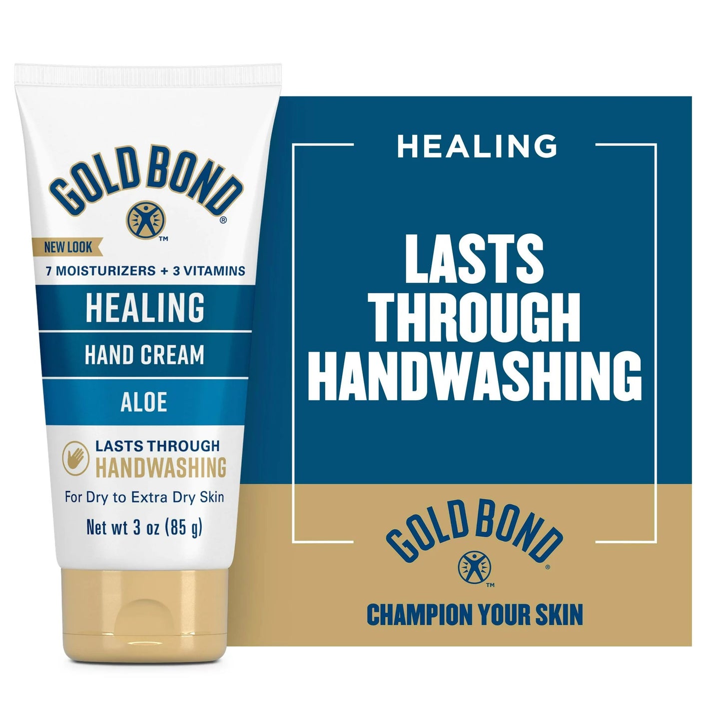 Hand Moisturizer Gold Bond® Healing 3 oz. Tube Scented Cream