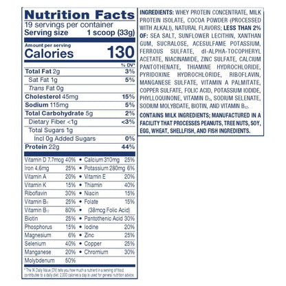 Oral Supplement Glucerna® Hunger Smart® Rich Chocolate Flavor Powder 22.3 oz. Canister