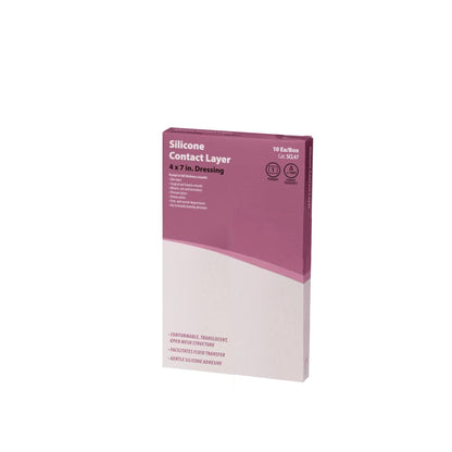 Cardinal Health™ Wound Contact Layer Dressing, 4 x 7 Inch