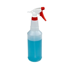 Empty Spray Bottle Medical Safety Systems HDPE Plastic Clear 32 oz.