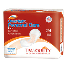 Tranquility® OverNight Bladder Control Pad, 7¼ x 16½ Inch