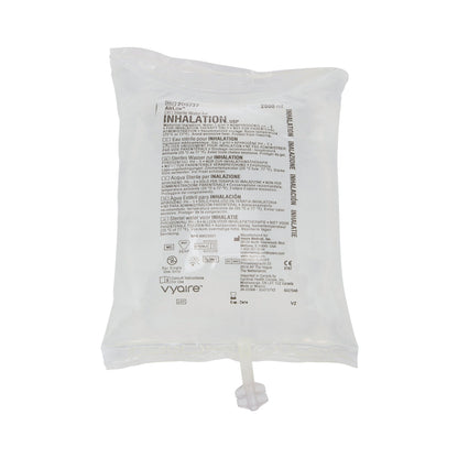 AirLife® Respiratory Therapy Sterile Water Inhalation Solutions, Flexible Bag, 2000 mL
