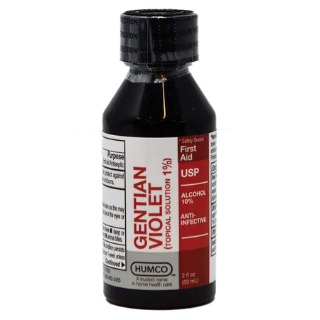 Humco 395100392 Gentian Violet First Aid Antibiotic, 2 oz. Bottle