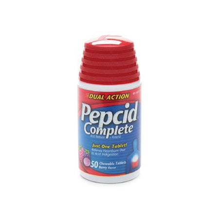 J & J Sales 16837029150 Pepcid Complete Famotidine Antacid