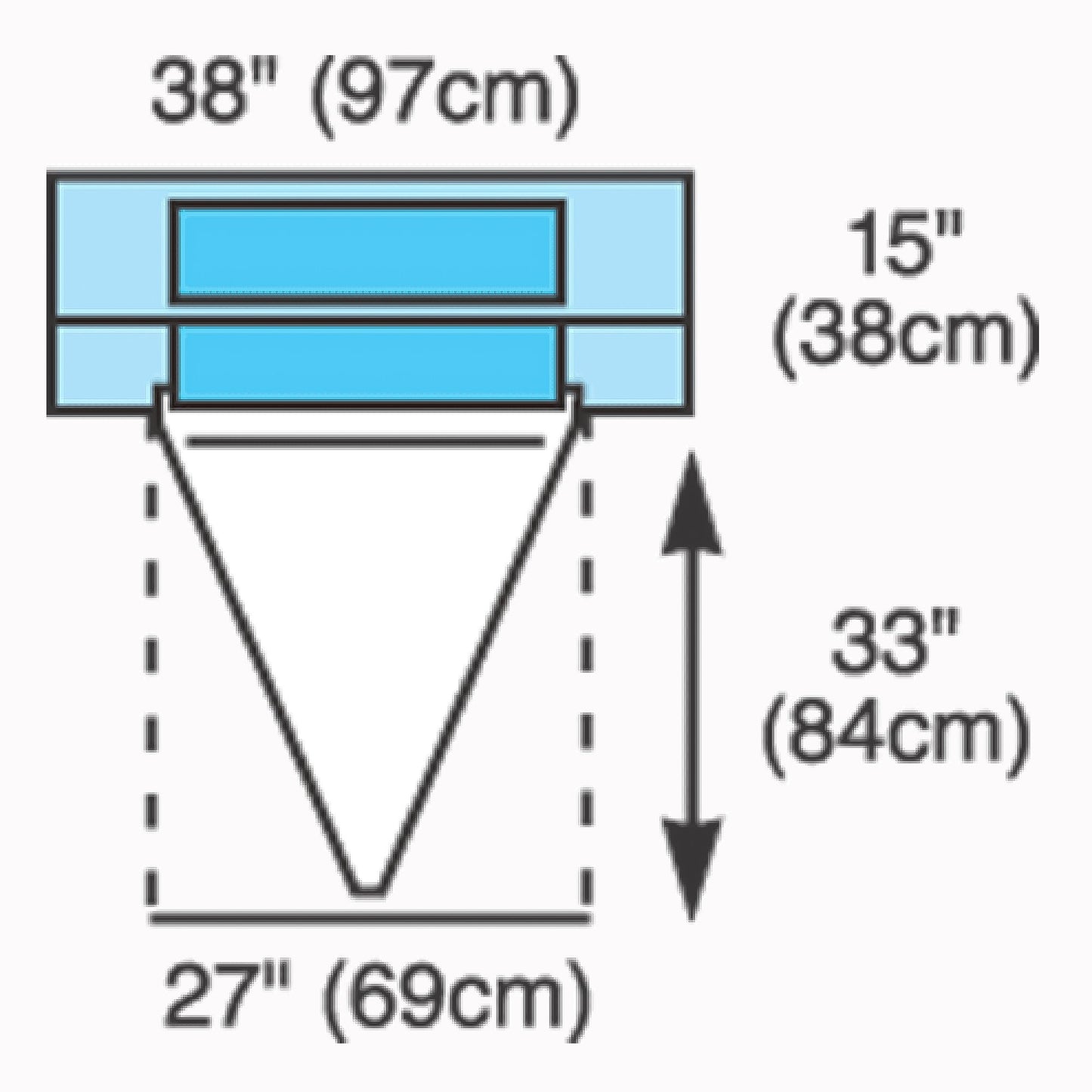 Cardinal Health™ Sterile Under-Buttocks Surgical Drape, 36 x 59 Inch