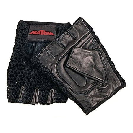 Performance Health 81173665 Hatch Leather / Cotton Mesh / Foam Push Glove, X-Large, Black